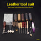 18-piece Leather Craft Hand-stitched Entry