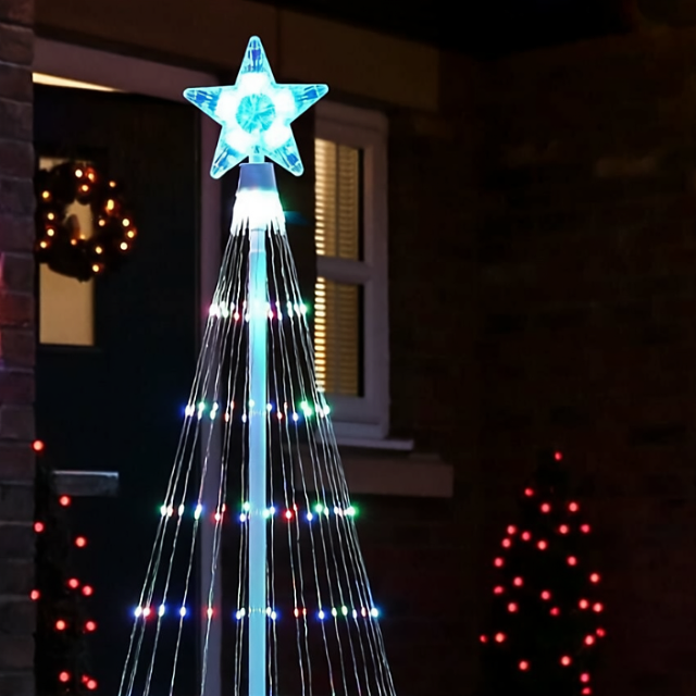 Christmas Tree [With Frame] & LED Light 2 Modes
