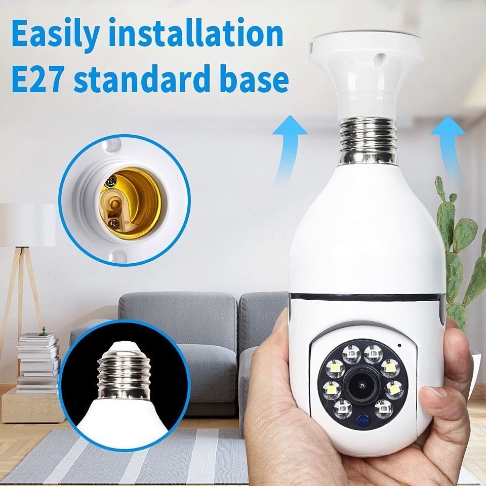 Wireless Bulb Security Camera